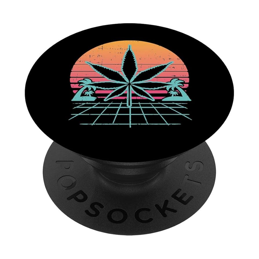 Amazon.com: Weed Cannabis Vaporwave Aesthetic 80s 90s 420